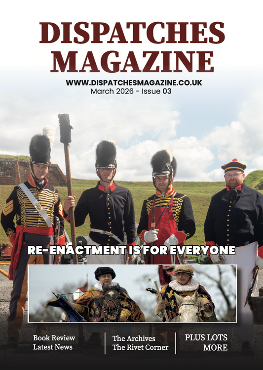 Dispatches Magazine Issue 03 cover, March 2026