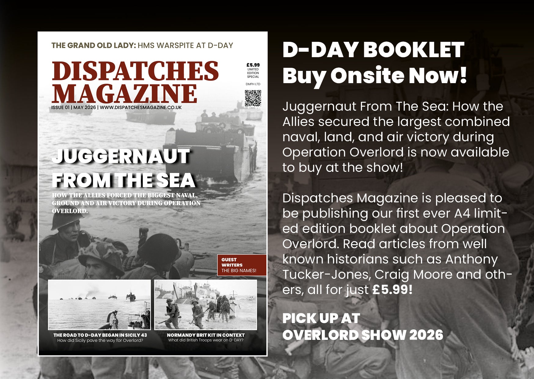 D-Day Limited Edition Booklet - A4 (PRE ORDER)