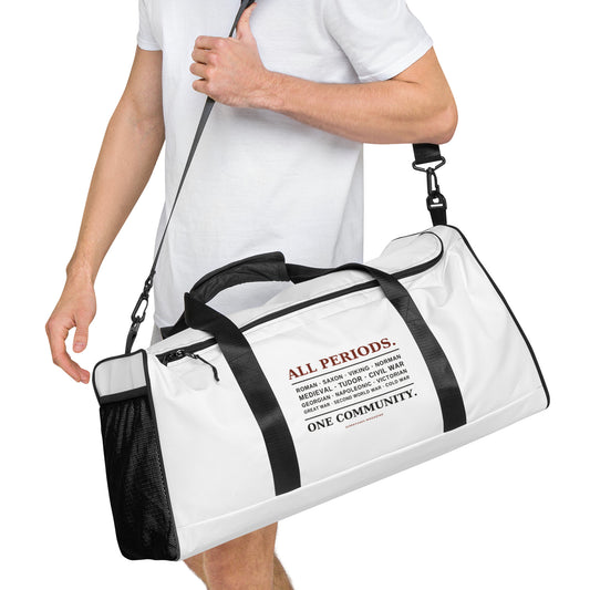 All Periods all-over print kit duffle bag, Network fundraiser