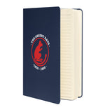 Desert Rats hardcover bound notebook in navy, front cover
