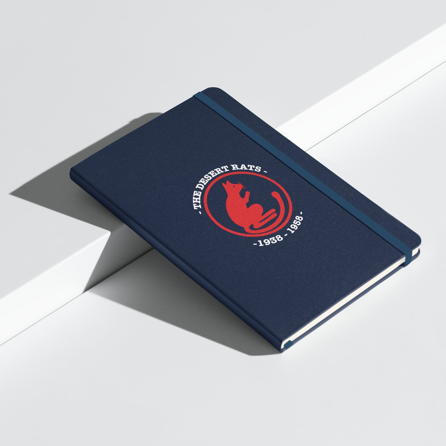 Desert Rats notebook, back cover
