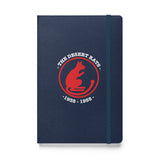 Desert Rats notebook binding and spine detail