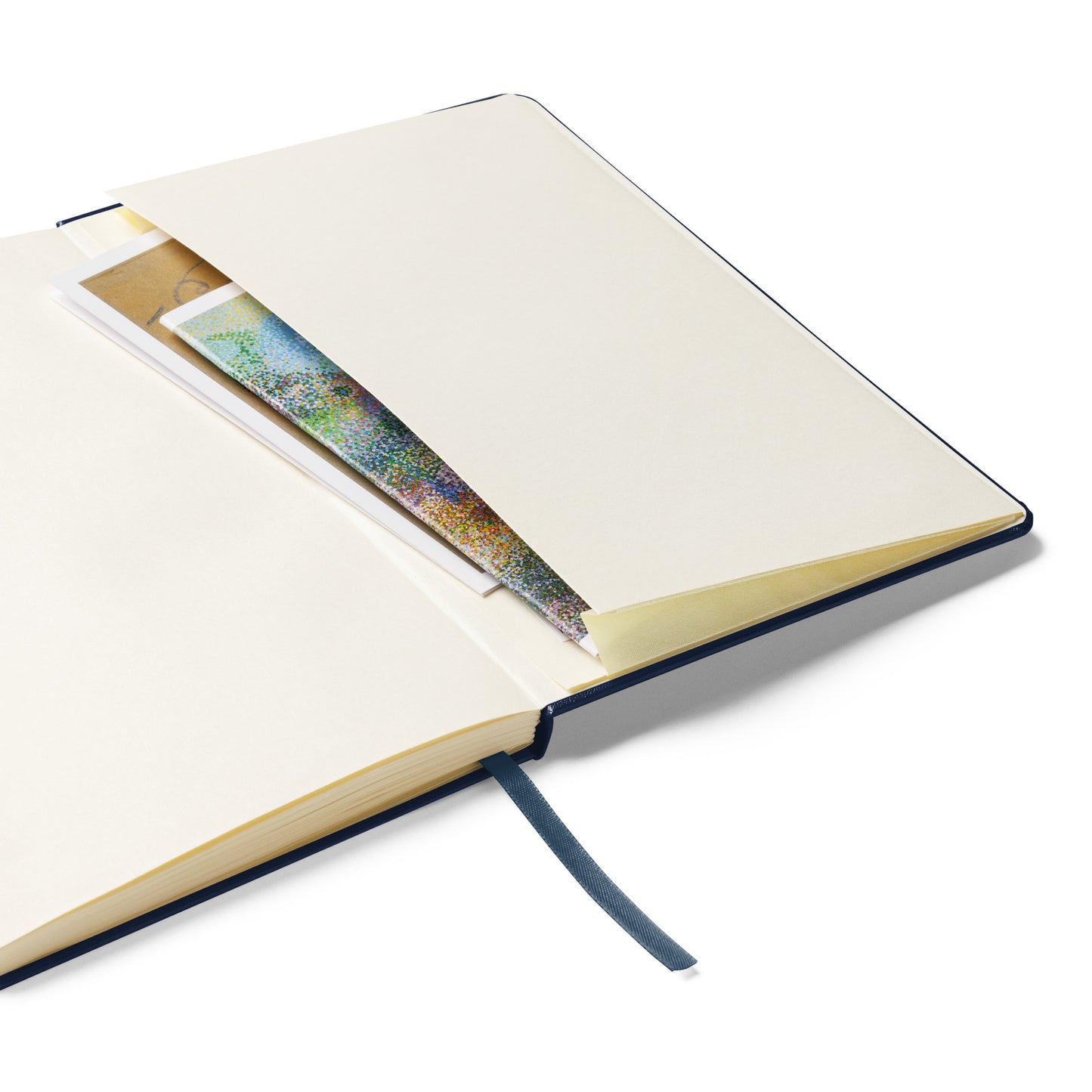 Desert Rats notebook open showing 80 lined pages