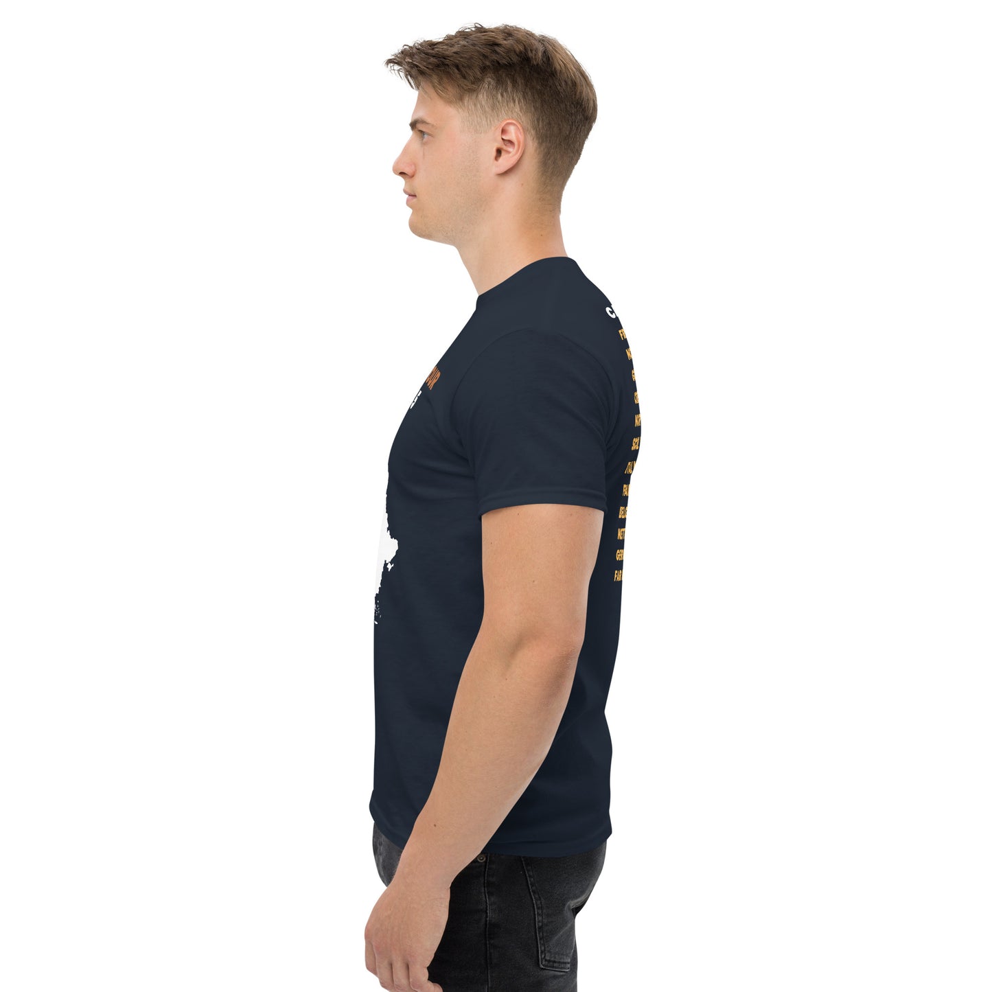 Tommies On Tour WW2 re-enactment t-shirt, back view