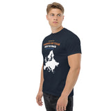 Tommies On Tour t-shirt detail showing printed design
