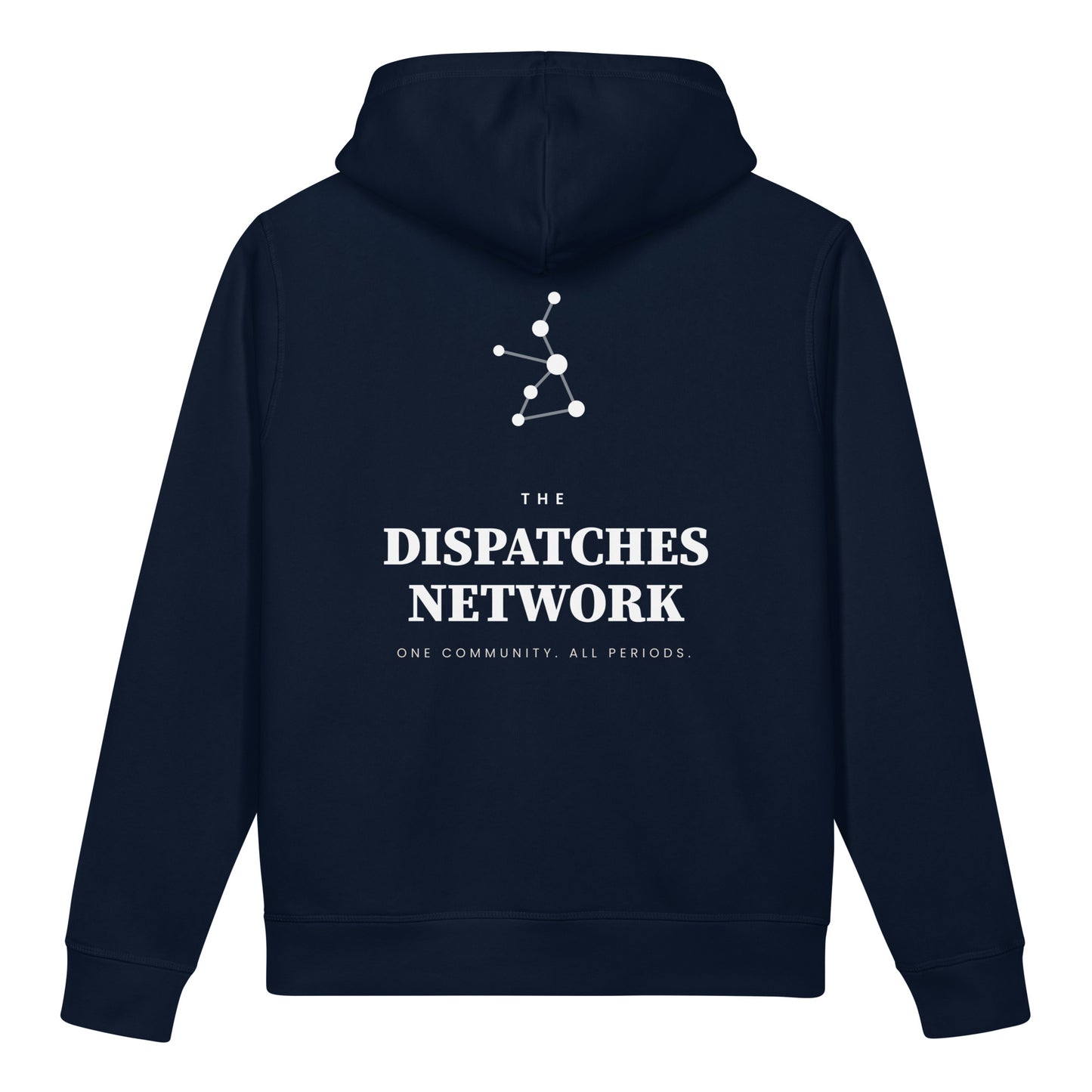 All Periods hoodie, back view